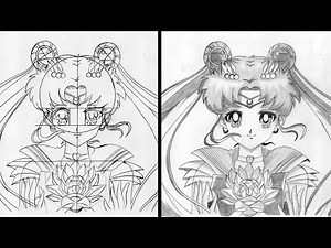 How to Draw Sailor Moon - Anime Drawing for Beginners