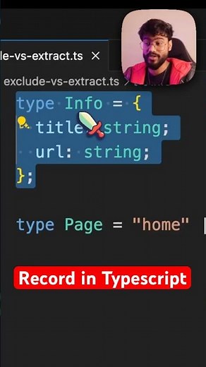 Record Type in Typescript