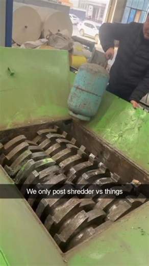 Shredder Vs. Things on Instagram: "Imagine if there was a page dedicated to shredder destroying things... Music by: @therealjimmyfm - ALOFOQUE #viral #trending #destruction #destroying #shredder"