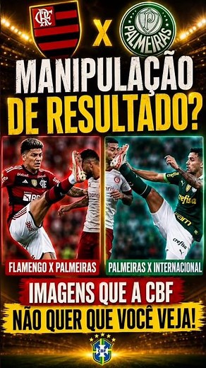 THE FOOTAGE SPEAKS FOR ITSELF🔥 FLAMENGO VS PALMEIRAS AND THE ABSURD REFEREEING DOUBLE STANDARD! #...