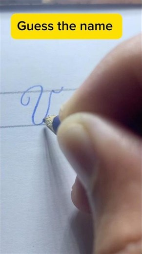 How to write " Victor in cursive " #calligraphy , #handwriting , #satisfying , #cursive , #fypシ