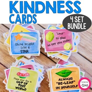 Kindness Cards Bundle | Student Positive Messages | Inspirational Message Cards
