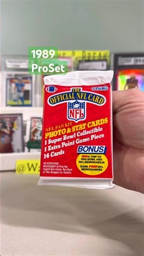 1989 Pro Set #footballcards #sportscards #rips #music #breaks #asmr #NFL #420 #CollX #psa #fyp #1k