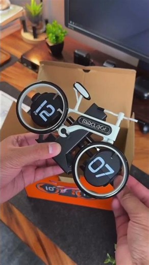 The Coolest Desk Gadget it s a clock? No, it's the coolest desk accessory you've ever