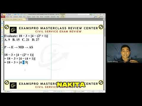 Civil Service Tricky Math Problem