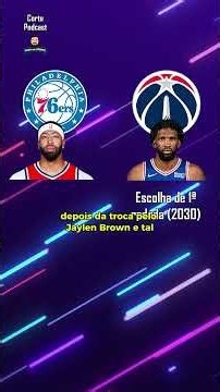 Previsão ousada: Joel Embiid vai ser trocado #nba