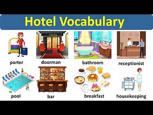 Hotel Vocabulary in English | Hotel Check‑in & booking Vocabulary | English Vocabulary