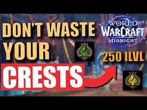 Gearing Guide - CRESTS & CRAFTING Min-Max Before Heroic Week | World of Warcraft Midnight