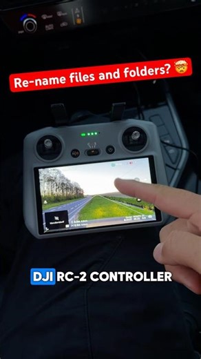DJI RC2 Controller: File management hack 🤯 #djirc2