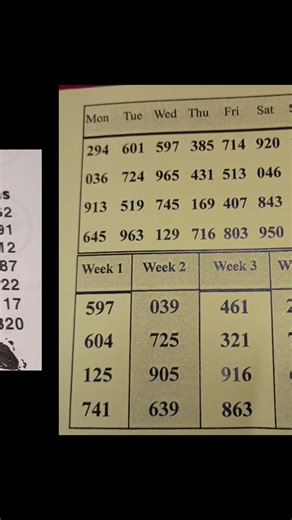 Lottery Sheets from the Streets Black Friday 2025 Lottery Suggestions