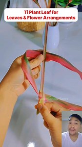 415K views · 6.3K reactions | Flower arrangement idea using Ti plant Leaf ‎#diy #diyideas #tips #tipsandtricks #hacksandtips #trend #virals #trendingreelsvideo #trendingreels #lifehacks #tiplant #tiplantleaf #flowerarrangement #fblifestyle | Herbert Condez Sastre | Facebook