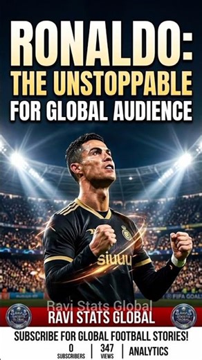 CR7: The Man Who Never Quit! 💪🔥 #RaviStatsGlobal #shorts