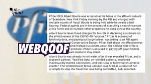 No, Pfizer’s CEO Albert Bourla Was Not Arrested by the FBI for Fraud