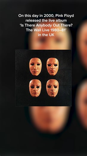On this day in 2000, Pink Floyd released ‘Is There Anybody Out There? The Wall Live 1980–81’ in the UK #PinkFloyd #TheWall #2000 #Live #FYP | Pink Floyd
