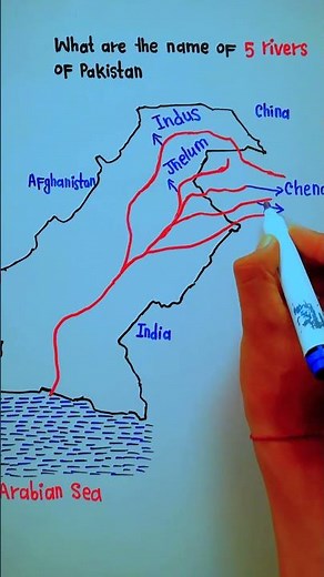 What are the name of 5 rivers of Pakistan | Pakistan Rivers || 5min Knowledge