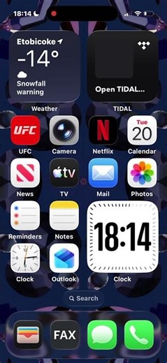 How to remove clock widget on iphone and apple devices #shorts #howto