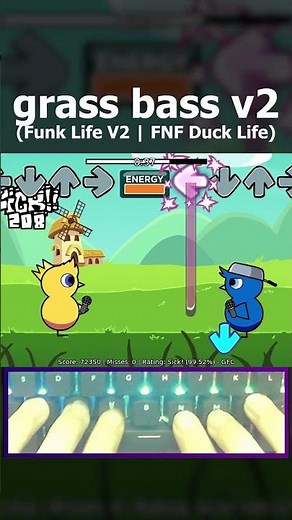 grass bass v2 - Funk Life V2 | FNF Duck Life #fnf #fnfmod #fyp #ducklife #duck
