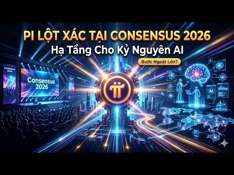 Pi Network Lột Xác Tại Consensus 2026: Trở Thành Hạ Tầng Cho Kỷ Nguyên AI