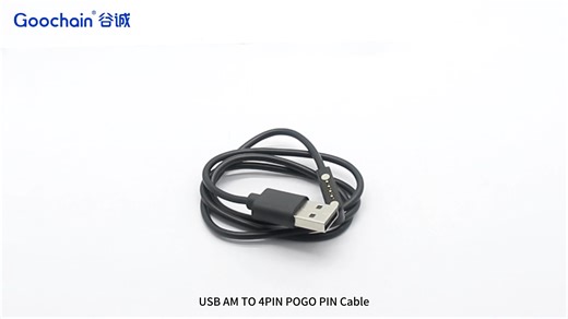 USB 2.0 4PIN POGO PIN Spring Probe Magnetic Charging Cable Contact Connection