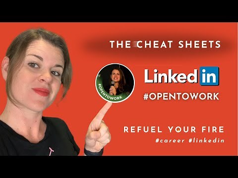 How to get LinkedIn open to work photo frame on profile