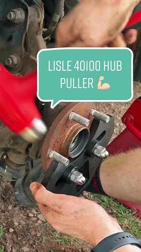 The Lisle 40100 hub puller in action on a 2015 Subaru Outback. #MechanicTools #MechanicLife #MechanicTikTok #ToolTok #MrSubaru1387 #AutomotiveTools #Lisle #HubPuller