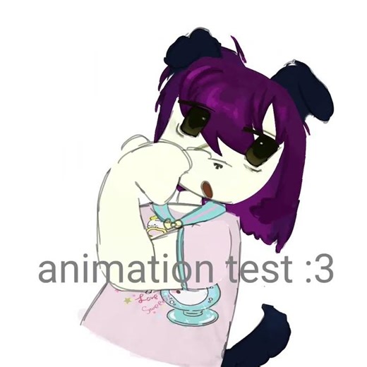 animation test ^_^ might start posting again idk (first time tweening in AGES)