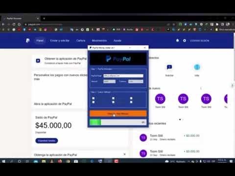 PAYPAL UNLIMITED MONEY ADDER SOFTWARE WATCH AND GENERATE UNLIMITED