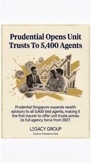 Prudential Opens Unit Trusts to All 5,400 Agents