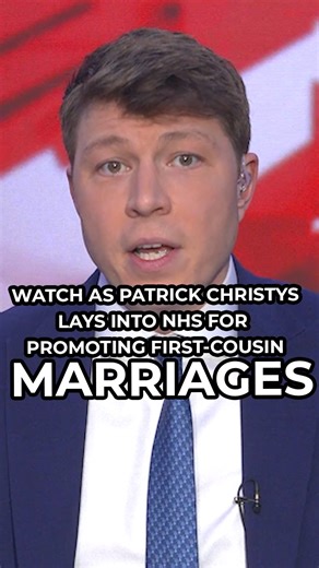 GB News on Instagram: "Patrick Christys responds after the NHS told midwives that there are benefits to first-cousin marriage. #NHS #PatrickChristys #GBNews Protect your money and your identity now with ExpressVPN, now 75% off the basic package. Click the link in our bio to find out more. #ad ExpressVPN terms and conditions apply."