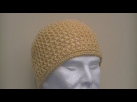 Mesh Hat Crochet Tutorial #videotutorials #videotutorial