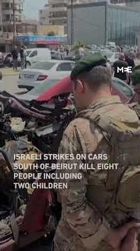 Israel killed eight people, including two children, in targeted strikes in Lebanon