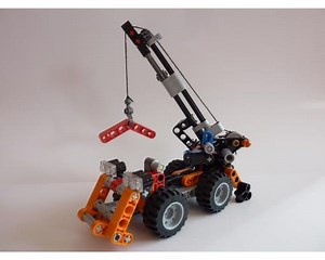 LEGO MOC-1663 Mini Mobile Crane - 9390 alternate build (Technic 2014)