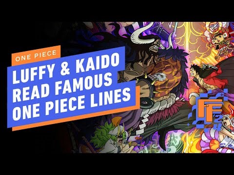 One Piece’s Luffy and Kaido Read Famous One Piece Lines | IGN Fan Fest 2024