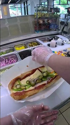 Subway Sandwiches POV Spicy Pizza Sub