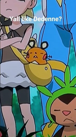 Dedenne featuring Bonnie! #pokemon #pokemonxy #dedenne