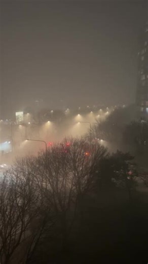 Lightning Brightens Chicago Night Sky During Severe Storm