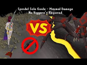 OSRS Spindel New Wilderness Boss - No Viggora's Mace Ironman - Quick Guide