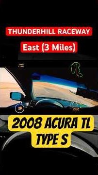 2008 Acura TL Type S Thunderhill East #acuratl