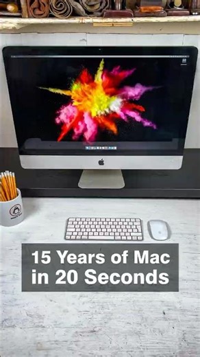 15 Years of Mac in 20 Seconds