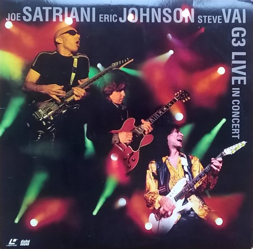 Joe Satriani, Steve Vai, Eric Johnson, G3 - G3 Live In Concert