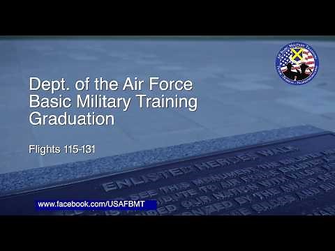 Department of the Air Force BMT Graduation Ceremony: Flights 115-131 — January 22, 2026