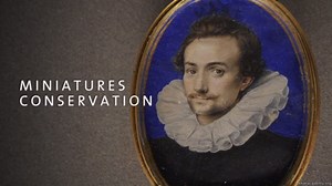 Conservation: portrait miniatures