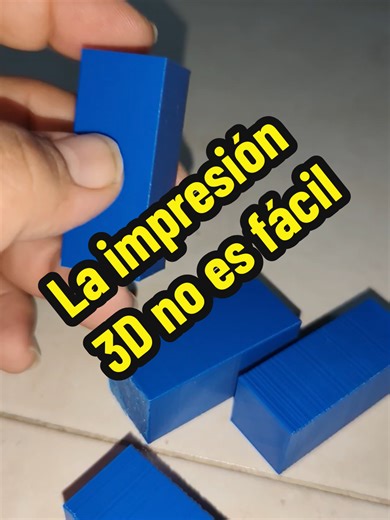 La impresión 3D no siempre es fácil