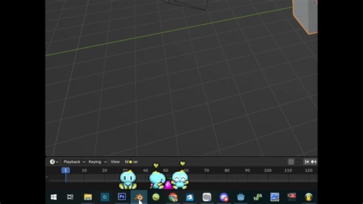✨CHAO DESKTOP PET IS NOW AVAILABLE!✨This is a small desktop game that gives you a Chao that walks and does other activities around your taskbar! 💙Only Neutral Chao available for now💙 Link in replies!