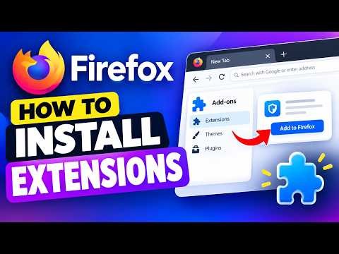 How to Install Extensions in Firefox