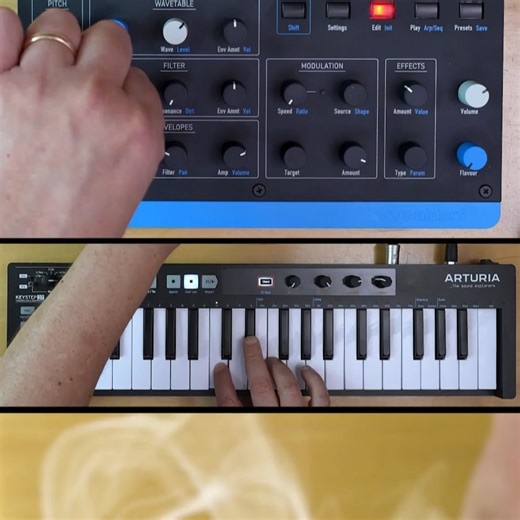 Loopop Music on Instagram: "My review of the 8-bit Protein by @waldorfmusic_official is now live! #8bit #synth"