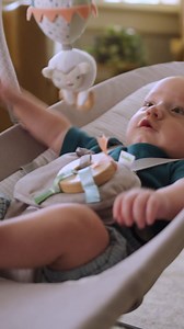 For your busiest days, keep baby in motion, in sight, and developing with the Keep In Motion Rocker. This auto rocker does the work for you, so you can keep your hands free while baby giggles and coos. | Ingenuity