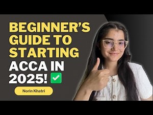 Beginner’s Guide to Starting ACCA in 2025!! | ACCA | 2025 #career #students