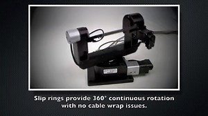 Electrical power and signals through a slip ring: Where do they go?