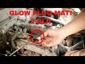 Mengganti glow plug mobil solar, Ford ranger 2010 / Glow plug replacement